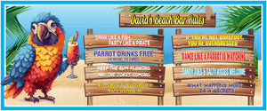 Enhance Your Coastal Escape with Personalized Beach Signs