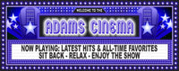 Personalized Movie Theater Sign with Stars and Faux Lights Border - Available in 3 Colors