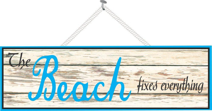 Beach Décor | Old Wood Sign| Fun Sign Factory